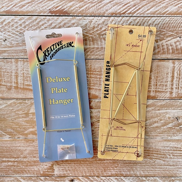 🍽️3 Deluxe Plate Hangers for Large Plates🍽️ ~fits 10” to 14” diameter🆕 - Picture 9 of 12